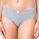 Culotte - GRIGIO MELANGE - TR34 Pack 3 pezzi