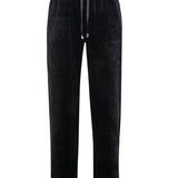 Pantaloni a gamba larga con tasche - NERO - CI61SS