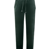 Pantaloni a gamba larga con tasche - GREEN - CI61SS