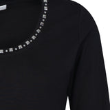 Maglia con borchie e strass - TS51