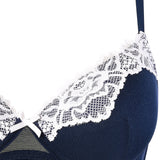 Reggiseno con coppe graduate senza ferretto - BLU - FR23