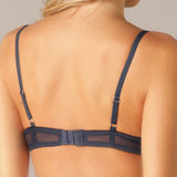 Reggiseno con coppe graduate senza ferretto - BLU - FR23