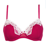 Reggiseno con coppe graduate senza ferretto - CHERRY - FR23