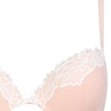 Push-up con coppe imbottite, lunette estraibili e ferretto - ROSA - FR24