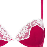 Push-up con coppe imbottite, lunette estraibili e ferretto - CHERRY - FR24