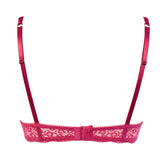 Reggiseno con coppe graduate senza ferretto - AMARANTO - LA23