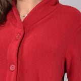 Vestaglia con bottoni - CHERRY - SF72