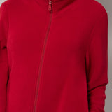 Vestaglia con zip - CHERRY - SF74