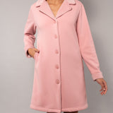 Vestaglia con bottoni - ROSA ANTICO - SM71