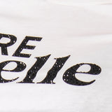 Maglia con stampa e strass - MILK - BR11