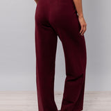Pantalone ampio a costine - BORDEAUX - HA60