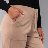 Pantalone con polsino - CAMMELLO - HA61