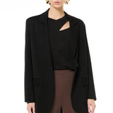 Giacca con bottone - NERO - MA30