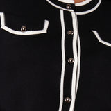 Giacca con bottoni - NERO - MN51