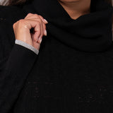 Maglia collo removibile - NERO - MO50