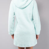 Vestaglia con zip - ACQUA - LU70