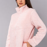 Vestaglia con zip - PINK - LU71