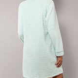 Vestaglia con zip - ACQUA - LU71