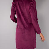 Vestaglia zip L. 95 - PRUGNA - M - PRUGNA - SH71