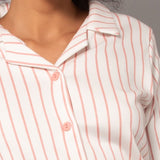 Pigiama lungo aperto - MILK - TT13