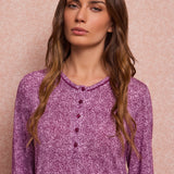Camicia da notte Corta Serafino Viscosa Camouflage - UVA - CA27