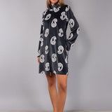 Vestaglia con Zip Ciniglia Paisley - PIOMBO - CC71