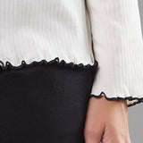 Pigiama Lungo Serafino Cotone Love - NERO - LO11