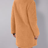 Vestaglia Corta con Zip Teddy - SABBIA - OR71
