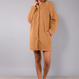 Vestaglia Corta con Bottoni Teddy - SABBIA - OR72