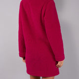 Vestaglia Corta con Bottoni Teddy - CILIEGIA - OR72