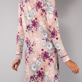 Camicia da Notte Corta Serafino Viscosa Garden - SABBIA - QG27