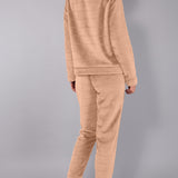 Tuta con Zip Ciniglia Stripes - SABBIA - SS11