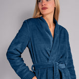 Vestaglia Corta con Cintura Ciniglia Stripes - AVIO - SS11