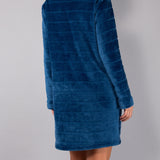 Vestaglia Corta con Zip Ciniglia Stripes - AVIO - SS11