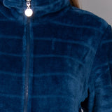 Vestaglia Corta con Zip Ciniglia Stripes - AVIO - SS11