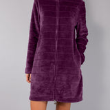 Vestaglia Corta con Zip Ciniglia Stripes - UVA - SS11