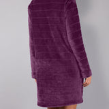 Vestaglia Corta con Zip Ciniglia Stripes - UVA - SS11