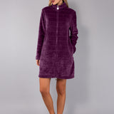 Vestaglia Corta con Zip Ciniglia Stripes - UVA - SS11