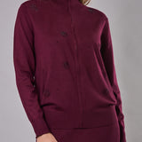 Felpa con Zip e Strass Almeria - MOSTO - AL50