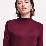 Maglia Girocollo con Strass Almeria - MOSTO - AL52