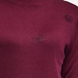 Maglia Girocollo con Strass Almeria - MOSTO - AL52