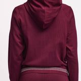 Felpa con Zip e Cappuccio in Maglia Berlino - MOSTO - BE50