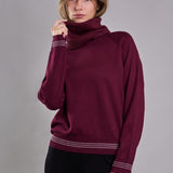 Maglia Girocollo con Collo Removibile Berlino - MOSTO - BE52