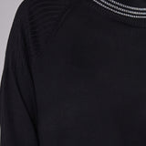 Maglia con Collo Alto Berlino - NERO - BE53
