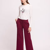 Pantaloni Ampi in Maglia Berlino - MOSTO - BE60
