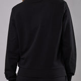Felpa con Zip Cotone Tweed- BO50
