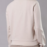 Felpa con Zip Cotone Tweed- BO50