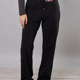 Pantaloni Ampi in Cotone - NERO - BO60