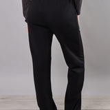 Pantaloni Ampi in Cotone - NERO - BO60