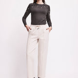 Pantaloni Ampi in Cotone - CORDA - BO60